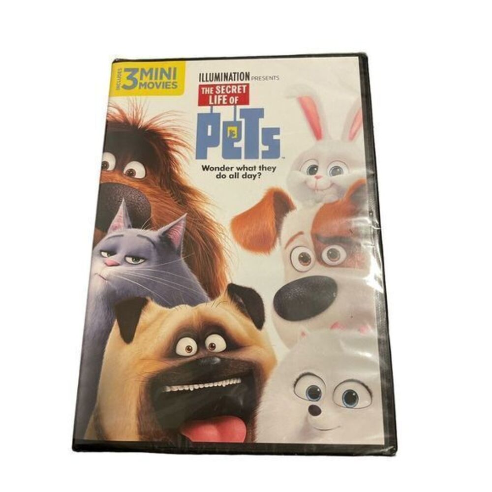 The Secret Life of Pets (DVD,‎ 2016) New Factory Sealed